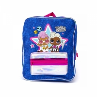 Ghiozdan copii, bretele ajustabile, albastru, 32 x 9 x 26 cm, L.O.L. 42-0050